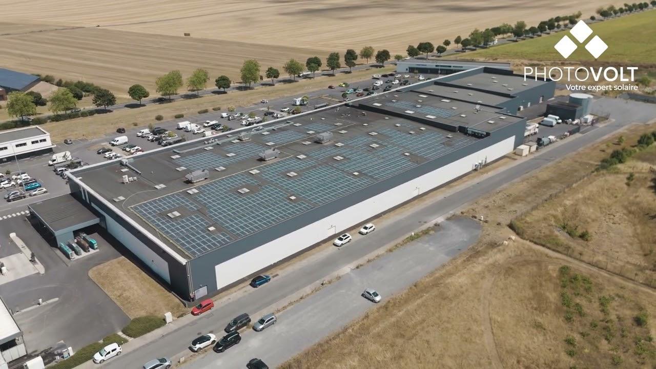 Vidéo drone Photovolt - Super U de Neuville-de-Poitou