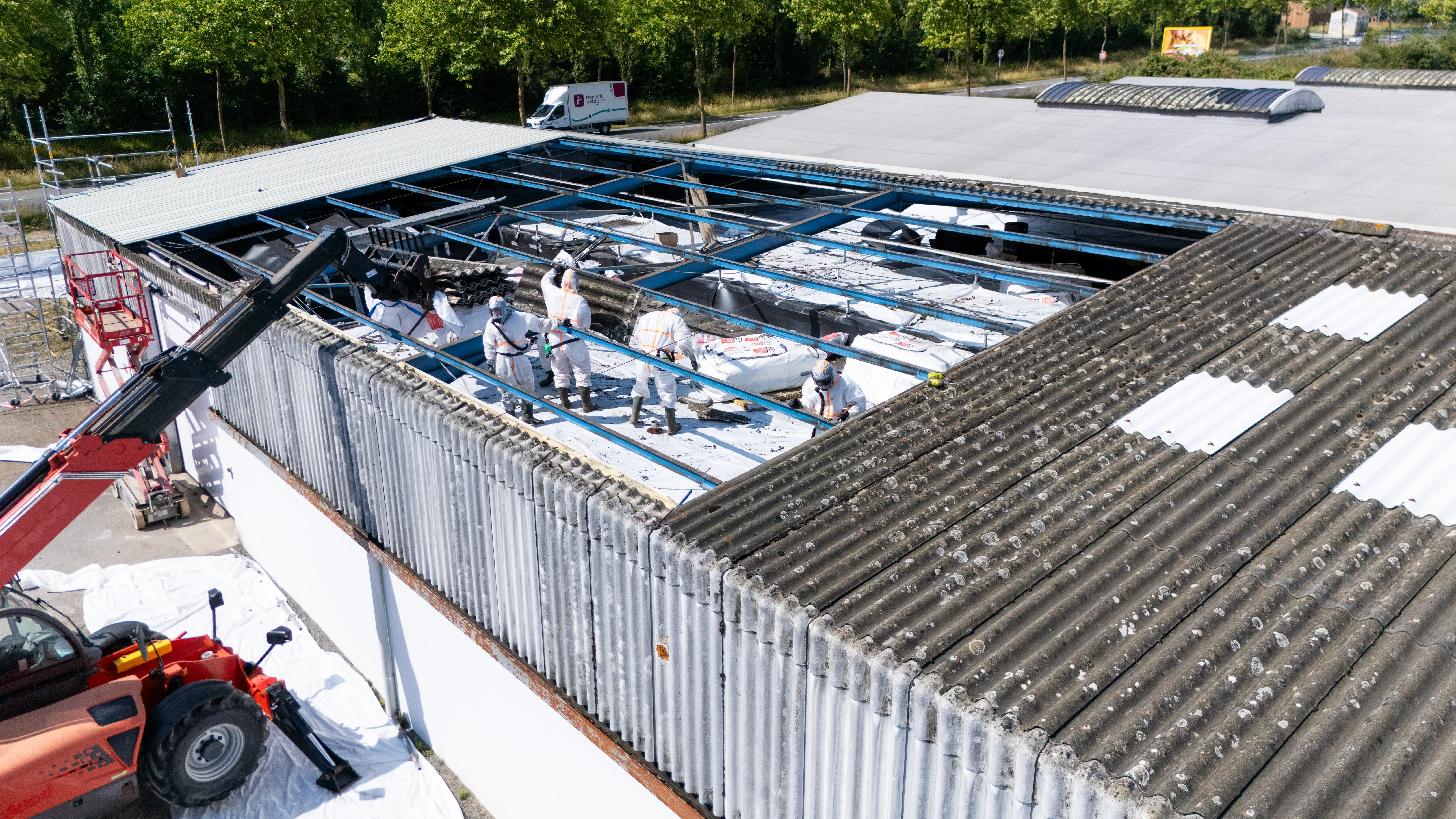 Centrale photovoltaïque Saint-Nazaire – Vidéo drone aérienne – Sinesis Nantes