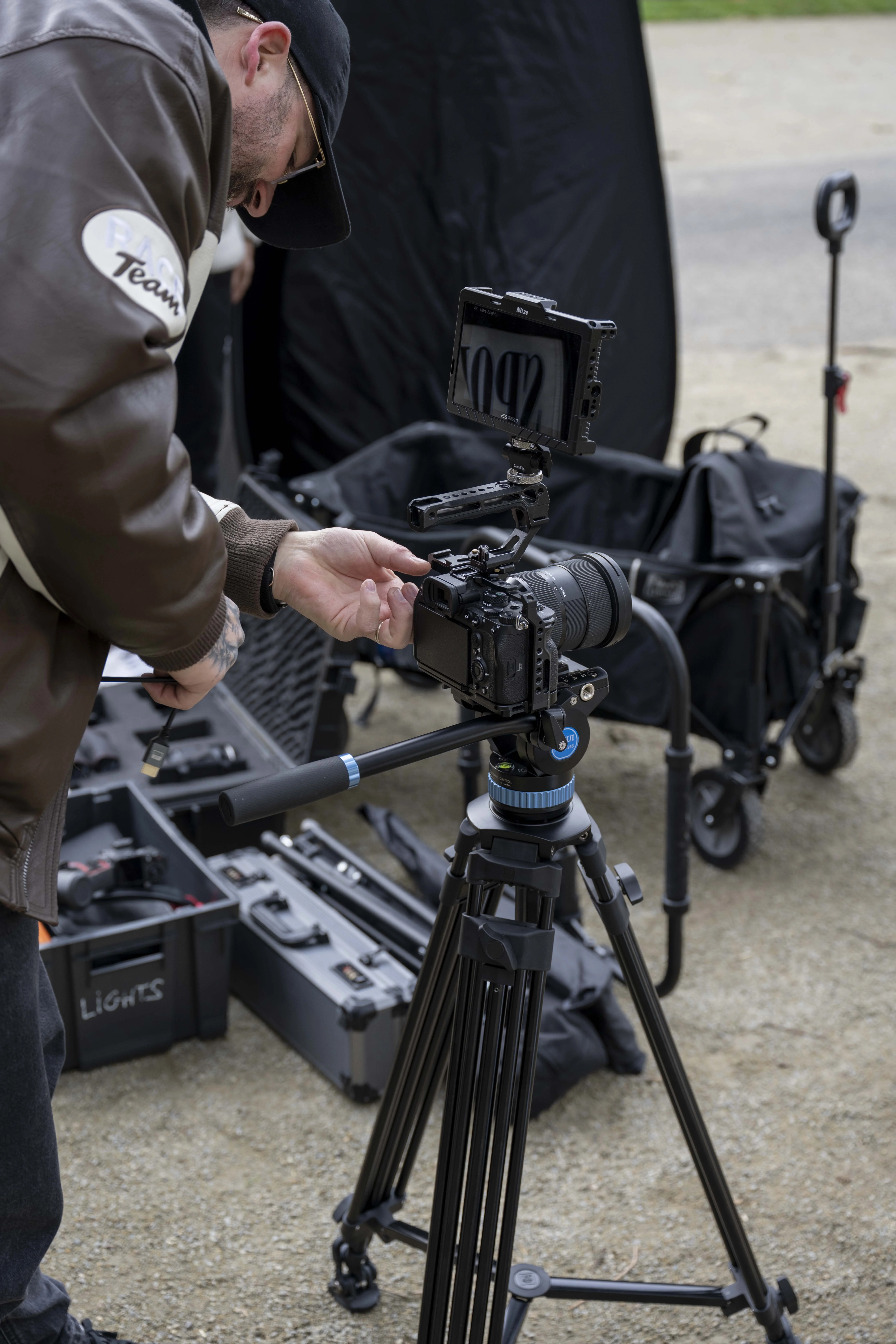 Backstage tournage – Sinesis